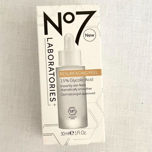 No7 Laboratories Other - No7 Laboratories Resurfacing Peel sz 1 Fl Oz New 15% Glycolic Acid